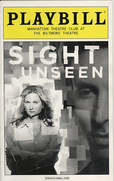 Sight Unseen (Jul 2004) Laura Linney,Laura Linney Byron Jennings  Ben Shenkman Ana Reeder  - The Biltmore Theatre