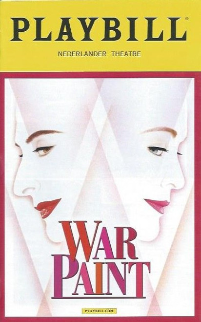 War Paint is a musical with book by Doug Wright, music by Scott Frankel, and lyrics by Michael Korie, based both on Lindy Woodhead’s 2004 book War Paint and on the 2007 documentary film The Powder & the Glory by Ann Carol Grossman and Arnie Reisman