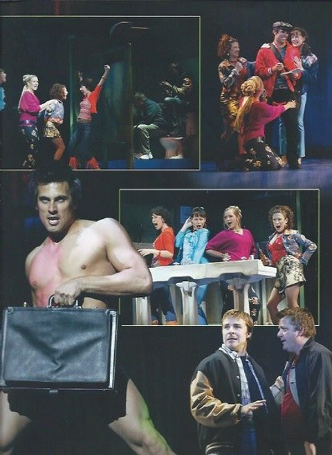 The Full Monty, Book by Terrence McNally and Score by David Yazbek, Paul Mercurio, Michael Veitch, Val Jellay, Matt Hetherington, Rodney Dobson, Milton Craig Nealy, David Harris, Maryanne McCormack, Danielle Barnes, Queenie van De Zandt, Deone Zanotto, Richard O'Brien, Laura Fitzpatrick, Rowena Wallace