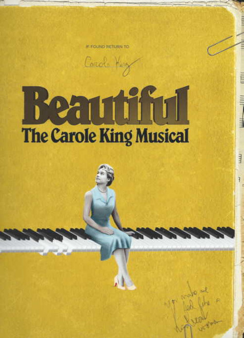 Beautiful (Musical) Broadway 2014, The Carole King Musical  - Jessie Mueller, Beautiful Souvenir Program, Beautiful Show Program
