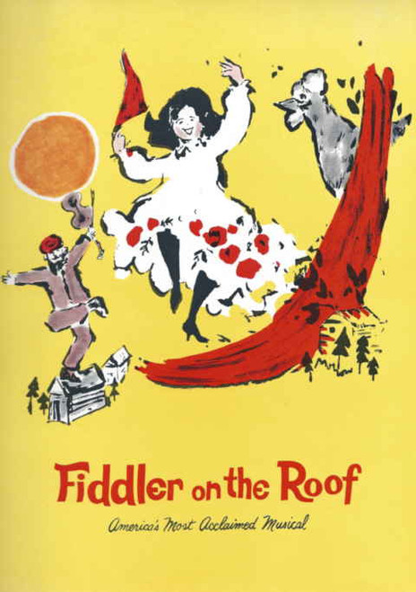 Fiddler on the Roof Broadway 1964 - 1972, Herschel Bernardi - Maris Karnilova - Florence Stanley - Julia Migenes - Paul Lipson, Fiddler programs, fiddler on the roof program, Broadway programs, show programs, broadway musicals