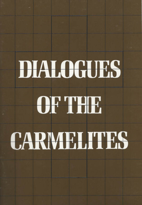 Dialogues of the Carmelites (Opera) Rosamund Illing, Rosina Raisbeck, Glenys Fowles
Souvenir Brochure 1985 Australian Opera Victorian Arts Centre