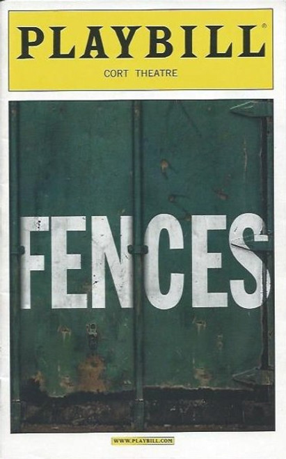 Fences is a 1983 play by American playwright August Wilson. Set in the 1950s, it is the sixth in Wilson’s ten-part Pittsburgh Cycle.