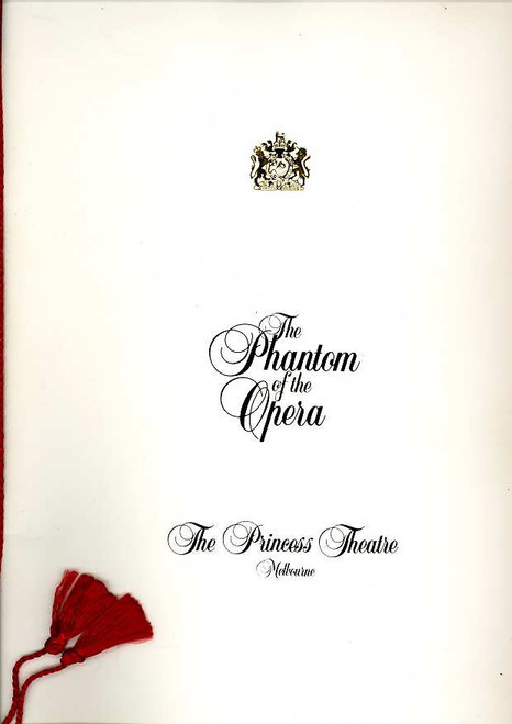The Phantom of the Opera (Musical), Rob Guest, Marina Prior, Martin Croft, 1991 Australian Production Melbourne