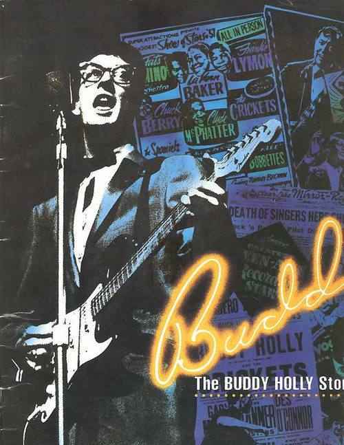 Buddy (Musical), Scot Robin, Billy Geraghty -  Australian Tour 1991, Buddy – The Buddy Holly Story is a jukebox musical in two acts with a book co-written by Alan Janes and Rob Bettinson