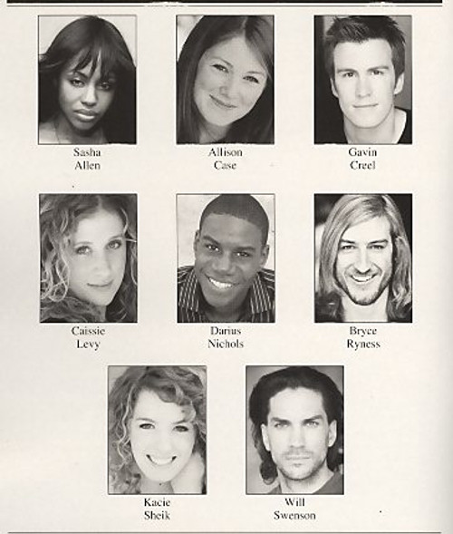 Hair - Broadway 2009, Gavin Creel, Will Swenson, Sasha Allen, Allison Case, Caissie Levy, Darius Nichols, Hair playbill, Hair Program