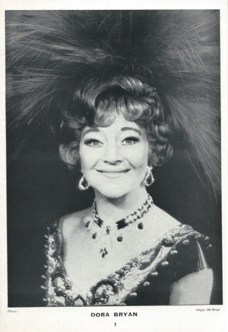 Hello Dolly  (Musical) 1968 Dora Bryan, Bernard Spear, Gordon Clyde, Billy Boyle, Sonya Petrie, Souvenir Program / Playbill, Hello Dolly Program