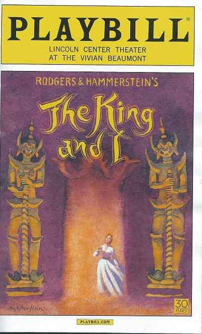 The King and I Playbill 2015, Kelli O'Hara, Ken Watanabe, Ruthie Ann Niles, Paul Nakauchi, Ashley Park, Conrad Ricamora, Jon Viktor Corpuz, Jake Lucas, Murphy Guyer, Edward Baker Duly, Marc Oka, Christie Kim