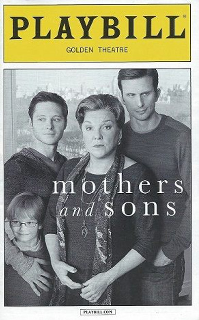Mothers and Sons, April 2014, Tyne Daly, Frederick Weller, Grayson Taylor, Bobby Steggert, Mothers and Sons Playbills