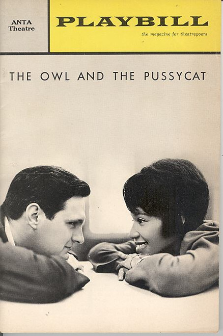 The Owl and the Pussycat (Play), Alan Alda, Diana Sands Directed by Arthur Storch
Anta Theatre (Dec 1964), Broadway Memorabilia