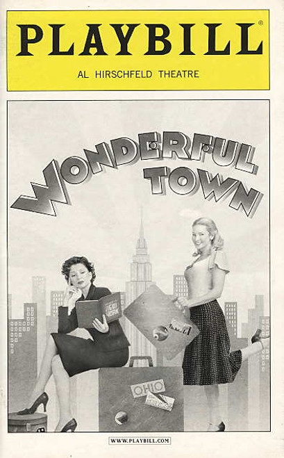 Wonderful Town (Musical), Donna Murphy, Jennifer Westfeldt, Gregg Edelman, David Margulies, Al Hirschfeld Theatre (Jan 2004)