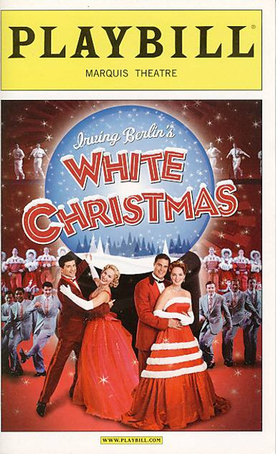White Christmas (Musical), James Clow, Melissa Errico, Tony Yazbeck, Mara Davi,  Marquis Theatre (Dec 2009)