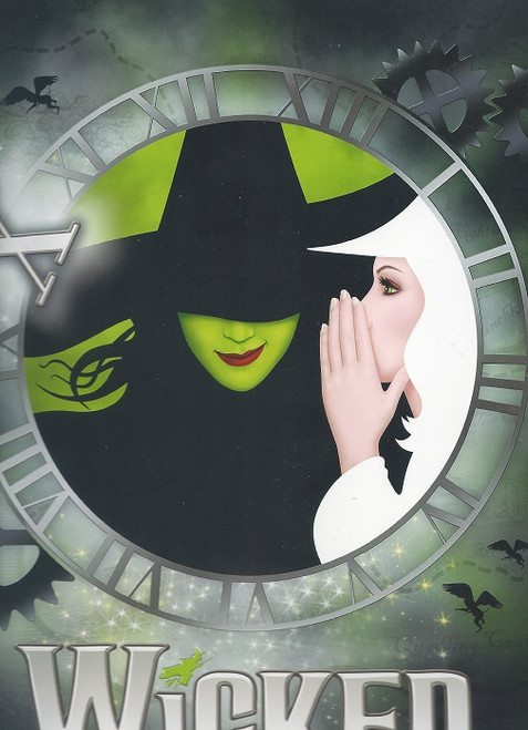 Wicked 10 year Anniversary Souvenir Brochure, Wicked is a musical with music and lyrics by Stephen Schwartz and a book by Winnie Holzman. The story is loosely based on the novel Wicked