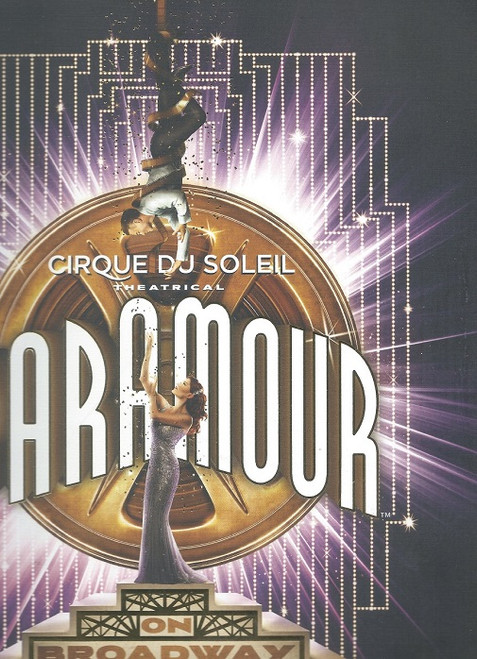 Paramour by Cirque du Soleil's Broadway 2016, Souvenir Brochure/Program
Paramour was Cirque du Soleil's first resident musical theatre show at the Lyric Theatre on Broadway, New York City.