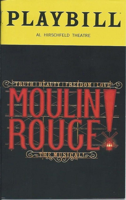 Moulin Rouge! The Musical is a jukebox musical with a book by John Logan. The musical is based on the 2001 film Moulin Rouge! directed by Baz Luhrmann and written by Luhrmann and Craig Pearce