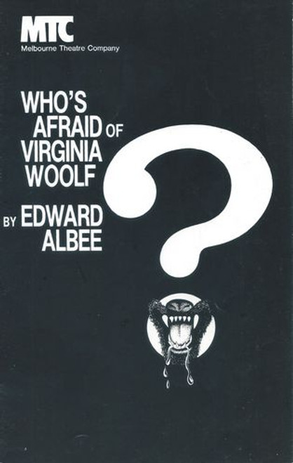 Who’s Afraid of Virginia Woolf? MTC - Robyn Nevin, Bruce Myles, James Laurie, Genevieve Picot
Director - Roger Hodgman