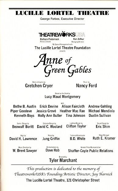 Anne of Green Gable