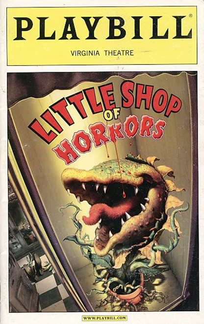 Little Shop of Horrors (Sept 2003)
Hunter Foster, Kerry Butler, Michael-Leon Wooley
Virginia Theatre