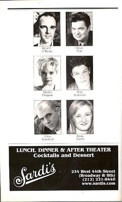 Shining City (Apr 2006)
Oliver Platt, Brian F O'Byrne, Martha Plimpton
Biltmore Theatre