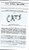 Cats - Neil Simon Theatre,  August 2016, Ahmad Simmons, Christine Cornish Smith, Tyler Hanes, Giuseppe Bausilio, Emily Pynenburg, Cory John Snide, Kim Faure, cats program, cats playbill