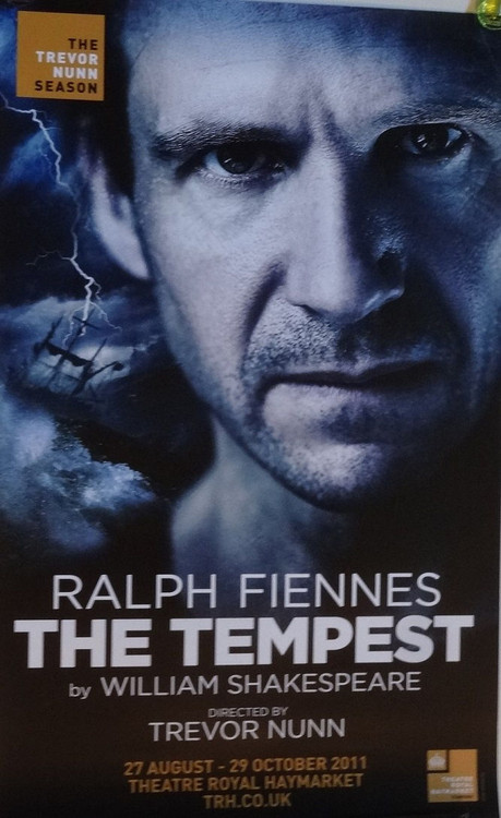 Tempest Promotional Poster テンペスト　ポスター　販促 The Tempest - Theatregold
