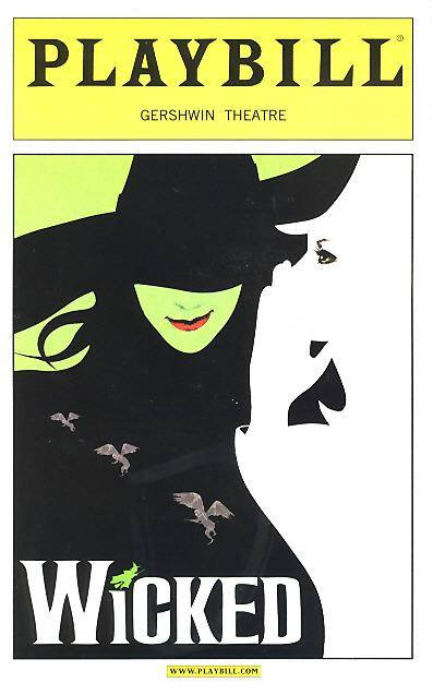 Wicked Nov 2005 Broadway Playbill Megan Hilty Shoshanna Bean