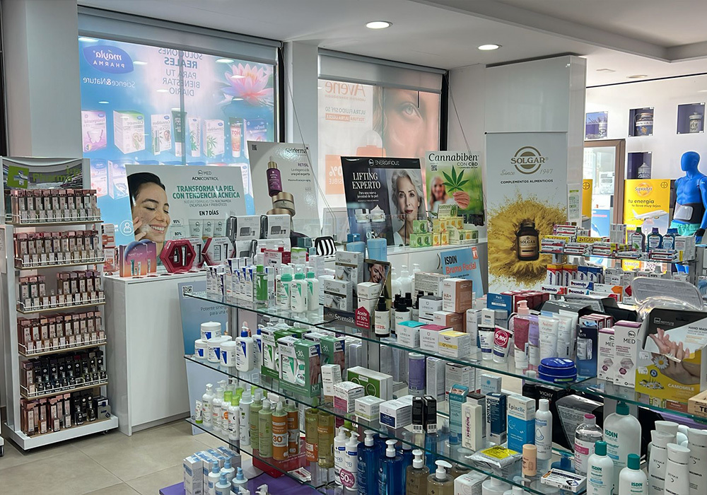Productos de la Farmacia Armeñime en Adeje, Tenerife