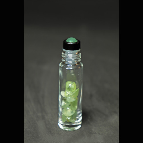 Prehnite Gemstone Roller Bottle - Modern 