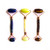 Lapis Lazuli, Jade, Tiger's Eye Crystal Facial Roller