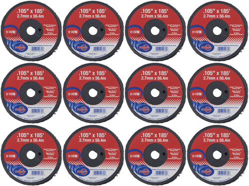 12 Pack of Vortex Trimmer Line 14730 .105 x 185 Small Spools