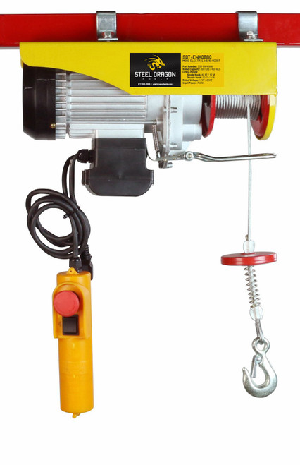 Steel Dragon Tools® 880 LBS Mini Electric Wire Cable Hoist