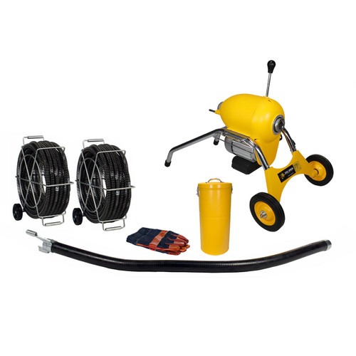 Steel Dragon Tools® K1500B Drain Cleaning Machine and 120ft. Cable