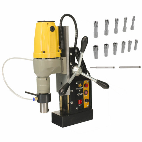 Steel Dragon Tools® 1-1/2" Mag Drill 1-3/8" Depth 13pc Carbide Cutter Kit
