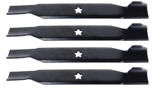 (4) USA Mower Blades® for AYP® 532134149 532138971 917127843 42in. Deck