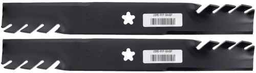 2 USA Mower Blades® for AYP® 12784 138970 139774 193957 581116302 38in. Deck