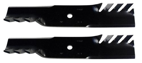 (2) USA Mower Blades® for Husqvarna® 539101496 Jacobsen® 390666 32in. 48in. Deck