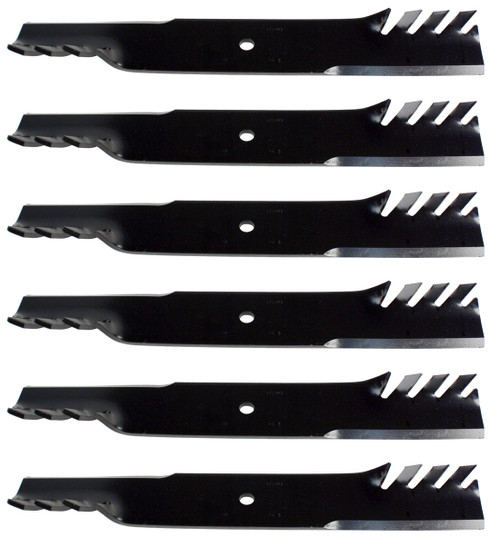 6 USA Mower Blades® for Scag® A48111 A48304 481708 482879 61in. Deck