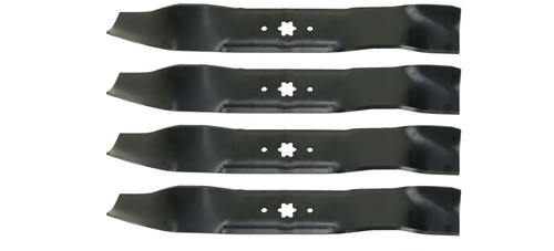 4 USA Mower Blades® for MTD® 4720610 490-110-M114 742-0610A 38in. Deck