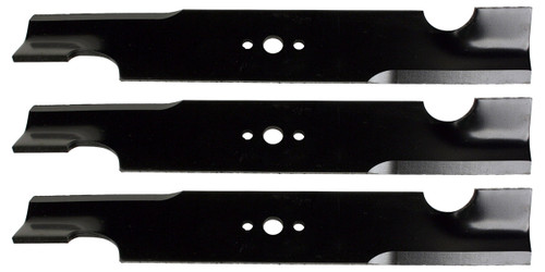 (3) USA Mower Blades® for Snapper® Pro® 5020843 Giant Vac® 0640 32in. 48in. Deck
