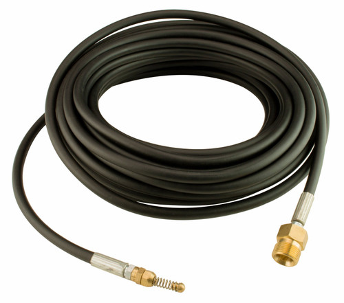 Erie Tools 3000PSI 1/4in. x 50ft. Thermoplastic Sewer Jetter Hose and Nozzle