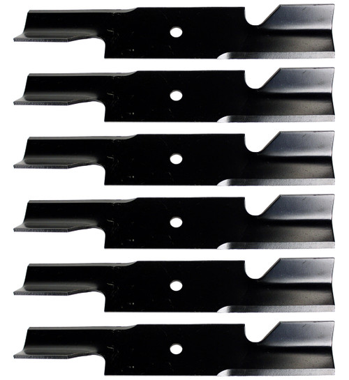 6 USA Mower Blades® for Simplicity® 5021227ASM Scag® A48108 36" 52" 54" Deck