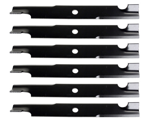 (6) USA Mower Blades® Commercial Blades for Exmark® 103-6383 60in. Deck