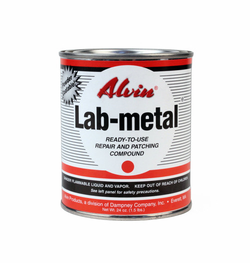 Alvin 24 oz Lab Metal Durable Economical Dent Filler & Patching Compound Epoxy