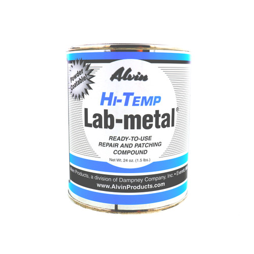 Alvin 24 oz Lab Metal Repair and Patching Compound Withstands Temps Up To 1000F
