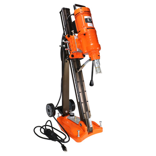 Cayken 20in. Diamond Core Drill Rig with Adjustable Vacuum Plate Stand