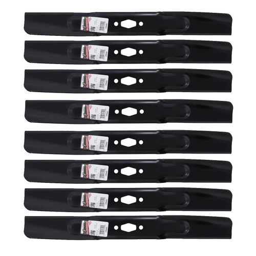 8 Rotary® 17222 Hi Lift Mower Blades for MTD® 742P05177 742-05177 42 in. Deck