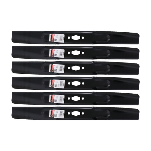 6 Rotary® 17223 Hi Lift Mower Blades for MTD® 742P05510 742-05510 46 in. Deck