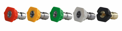 Erie Tools 1/4in. Quick Connect 5pc. Nozzle Kit 4.5 Orifice 4000 PSI