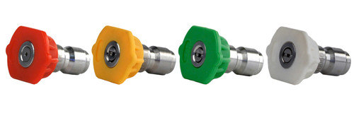 Erie Tools 1/4in. Quick Connect 4pc. Nozzle Kit 6.0 Orifice 4000 PSI