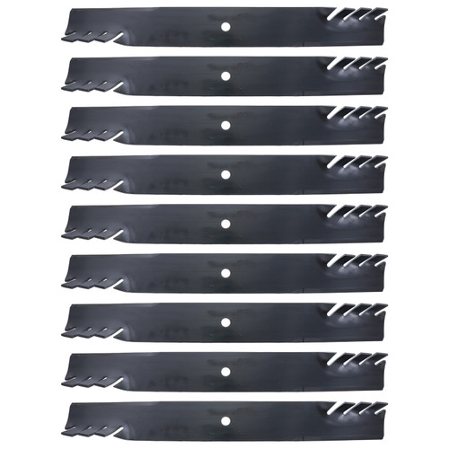 9 USA Mower Blades® for Dixie Chopper® 30227-72H 30227-72N 30227-72T 72" Deck